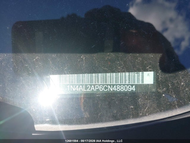 Продажа на аукционе авто 2012 Nissan Altima, vin: 1N4AL2AP6CN488094, номер лота: 12681584