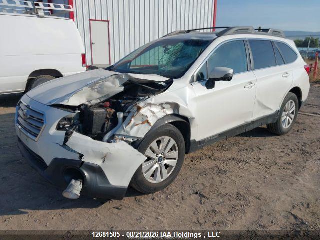 12681585 :رقم المزاد ، 4S4BSCDC5F3201730 vin ، 2015 Subaru Outback 2.5i Premium مزاد بيع