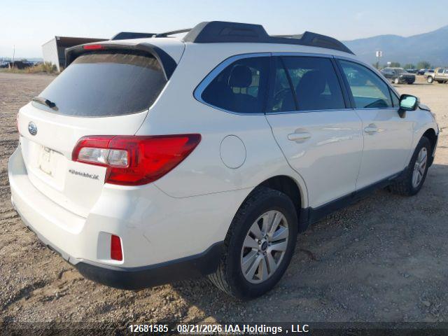12681585 :رقم المزاد ، 4S4BSCDC5F3201730 vin ، 2015 Subaru Outback 2.5i Premium مزاد بيع