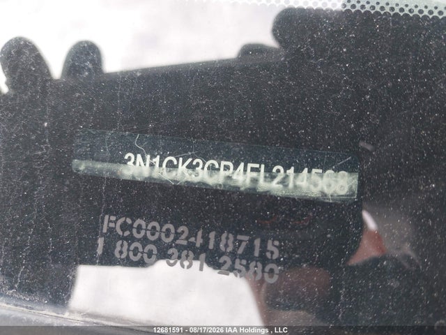 Продажа на аукционе авто 2015 Nissan Micra S/sr/sv, vin: 3N1CK3CP4FL214568, номер лота: 12681591