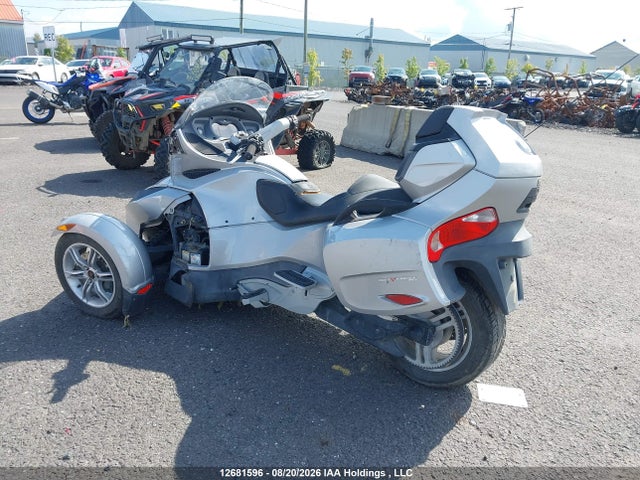 12681596 :رقم المزاد ، 2BXJBWC18AV001076 vin ، 2010 Can-am Spyder Roadster Rts مزاد بيع