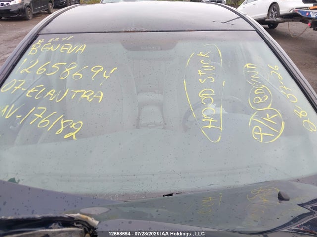 2007 Hyundai Sonata Gl მანქანა იყიდება აუქციონზე, vin: 5NPET46F37H176182, აუქციონის ნომერი: 12658694