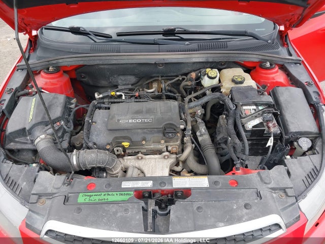 12660109 :رقم المزاد ، 1G1PM5SC7C7365545 vin ، 2012 Chevrolet Cruze Lt Turbo مزاد بيع