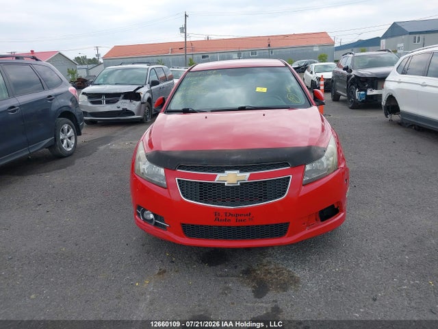 12660109 :رقم المزاد ، 1G1PM5SC7C7365545 vin ، 2012 Chevrolet Cruze Lt Turbo مزاد بيع