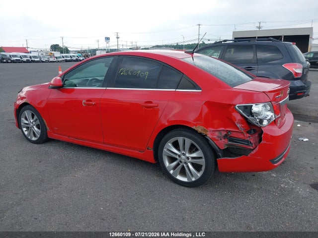12660109 :رقم المزاد ، 1G1PM5SC7C7365545 vin ، 2012 Chevrolet Cruze Lt Turbo مزاد بيع