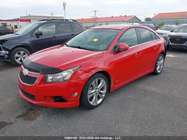 12660109 :رقم المزاد ، 1G1PM5SC7C7365545 vin ، 2012 Chevrolet Cruze Lt Turbo مزاد بيع