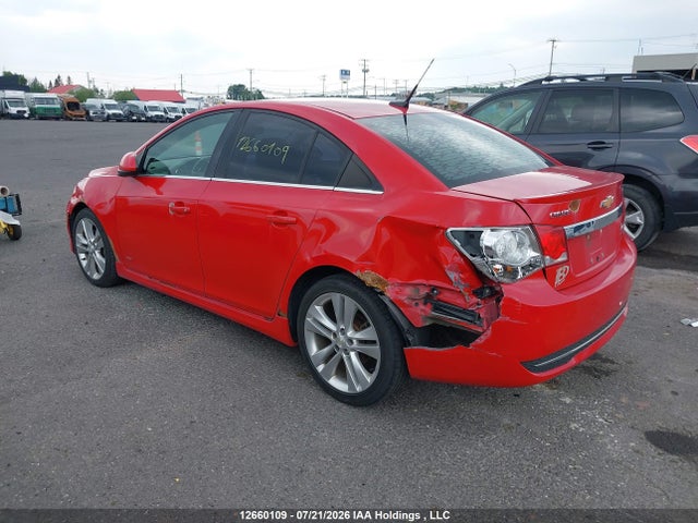 12660109 :رقم المزاد ، 1G1PM5SC7C7365545 vin ، 2012 Chevrolet Cruze Lt Turbo مزاد بيع