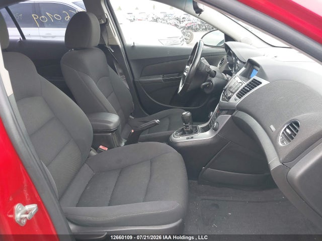 12660109 :رقم المزاد ، 1G1PM5SC7C7365545 vin ، 2012 Chevrolet Cruze Lt Turbo مزاد بيع