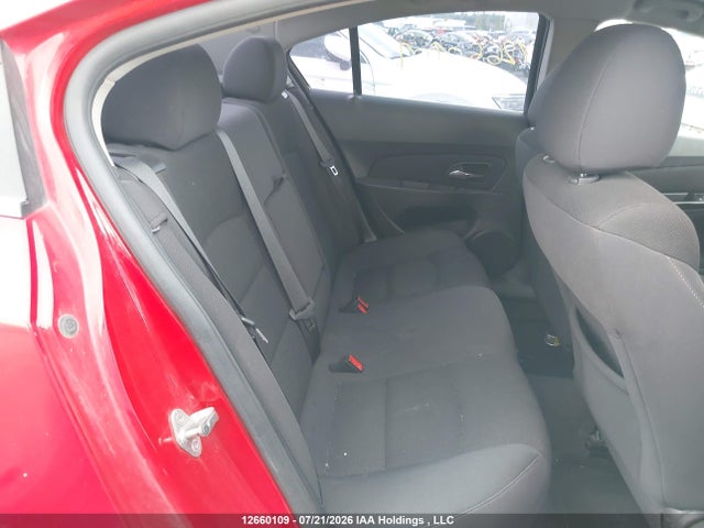 12660109 :رقم المزاد ، 1G1PM5SC7C7365545 vin ، 2012 Chevrolet Cruze Lt Turbo مزاد بيع