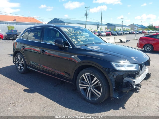 12666587 :رقم المزاد ، WA1ENAFY5J2004829 vin ، 2018 Audi Q5 2.0t Progressiv مزاد بيع