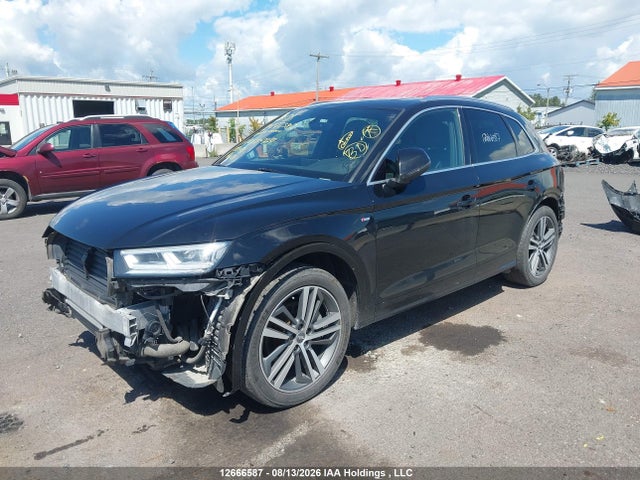 12666587 :رقم المزاد ، WA1ENAFY5J2004829 vin ، 2018 Audi Q5 2.0t Progressiv مزاد بيع