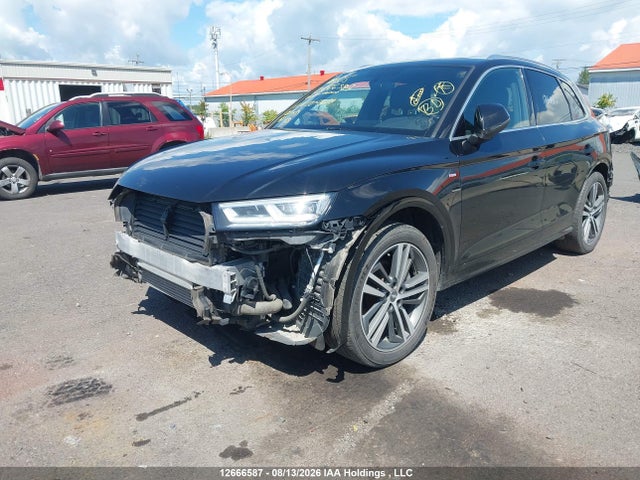 12666587 :رقم المزاد ، WA1ENAFY5J2004829 vin ، 2018 Audi Q5 2.0t Progressiv مزاد بيع