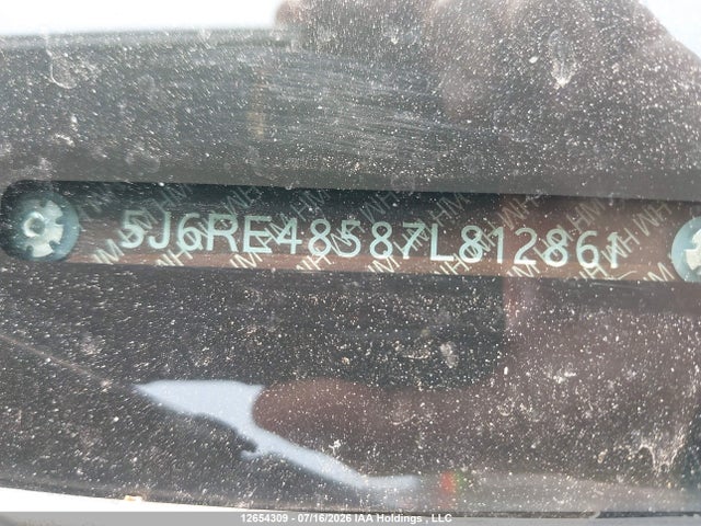 Продаж на аукціоні авто 2007 Honda Cr-v Ex, vin: 5J6RE48587L812861, номер лоту: 12654309