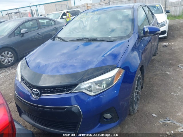 12681604 :رقم المزاد ، 2T1BURHEXEC186368 vin ، 2014 Toyota Corolla L/le/le Pls/prm/s/s Pls مزاد بيع