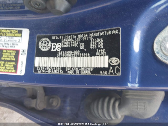 12681604 :رقم المزاد ، 2T1BURHEXEC186368 vin ، 2014 Toyota Corolla L/le/le Pls/prm/s/s Pls مزاد بيع