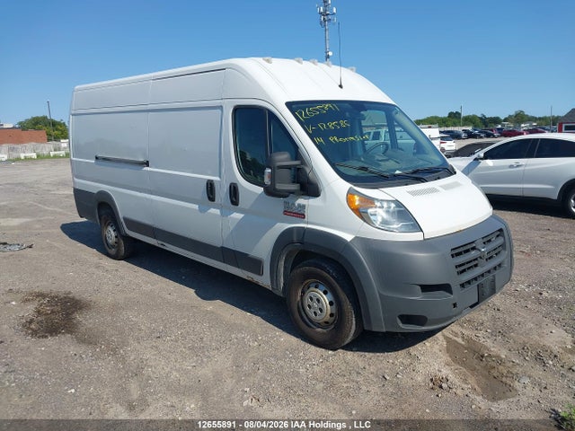 12655891 :رقم المزاد ، 3C6URVJG6EE128586 vin ، 2014 Ram Promaster 3500 High Roof مزاد بيع
