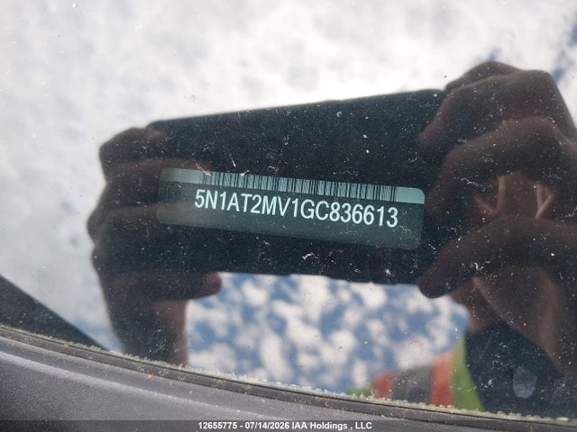 Aukcja sprzedaży 2016 Nissan Rogue S/sl Premium/sv, vin: 5N1AT2MV1GC836613, numer aukcji: 12655775