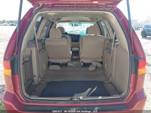 2003 Honda Odyssey Lx მანქანა იყიდება აუქციონზე, vin: 2HKRL18593H009033, აუქციონის ნომერი: 12681617