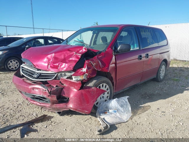 2003 Honda Odyssey Lx მანქანა იყიდება აუქციონზე, vin: 2HKRL18593H009033, აუქციონის ნომერი: 12681617