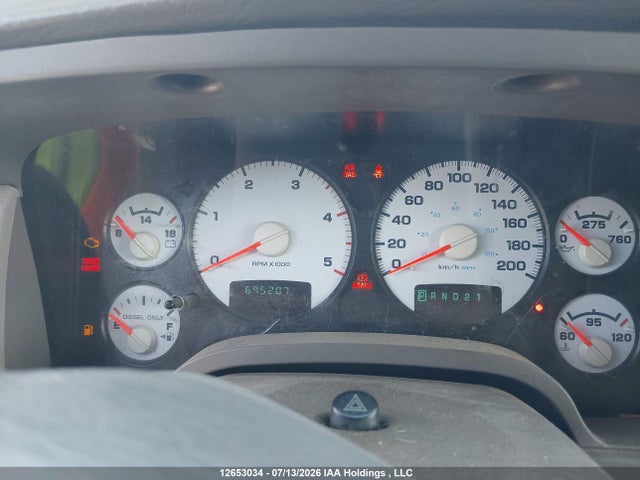 2003 Dodge Ram 3500 Slt/laramie/st მანქანა იყიდება აუქციონზე, vin: 3D7MA48633G730067, აუქციონის ნომერი: 12653034