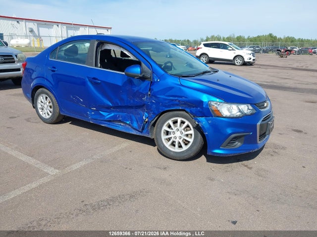 2018 Chevrolet Sonic Lt Auto მანქანა იყიდება აუქციონზე, vin: 1G1JD5SH2J4129689, აუქციონის ნომერი: 12659366