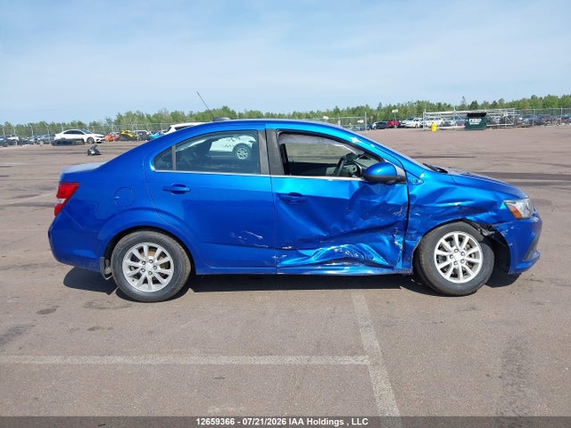 2018 Chevrolet Sonic Lt Auto მანქანა იყიდება აუქციონზე, vin: 1G1JD5SH2J4129689, აუქციონის ნომერი: 12659366