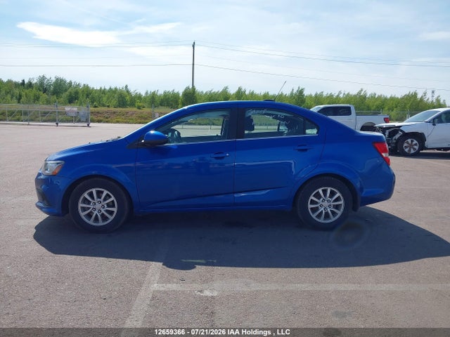 2018 Chevrolet Sonic Lt Auto მანქანა იყიდება აუქციონზე, vin: 1G1JD5SH2J4129689, აუქციონის ნომერი: 12659366