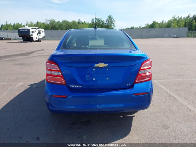 2018 Chevrolet Sonic Lt Auto მანქანა იყიდება აუქციონზე, vin: 1G1JD5SH2J4129689, აუქციონის ნომერი: 12659366