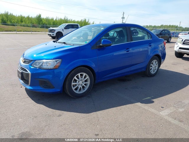 2018 Chevrolet Sonic Lt Auto მანქანა იყიდება აუქციონზე, vin: 1G1JD5SH2J4129689, აუქციონის ნომერი: 12659366