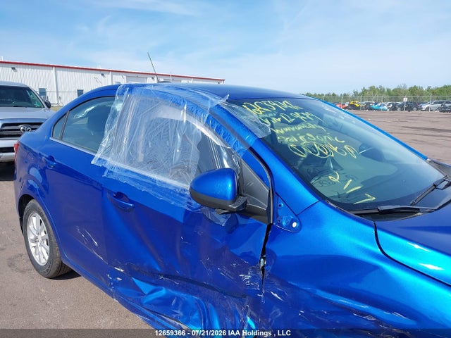2018 Chevrolet Sonic Lt Auto მანქანა იყიდება აუქციონზე, vin: 1G1JD5SH2J4129689, აუქციონის ნომერი: 12659366