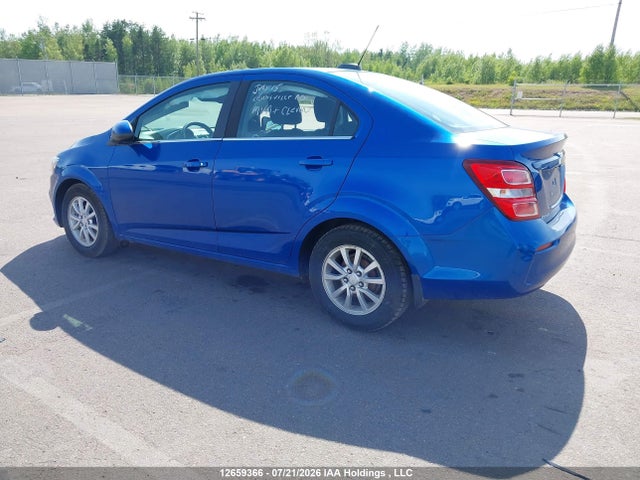 2018 Chevrolet Sonic Lt Auto მანქანა იყიდება აუქციონზე, vin: 1G1JD5SH2J4129689, აუქციონის ნომერი: 12659366