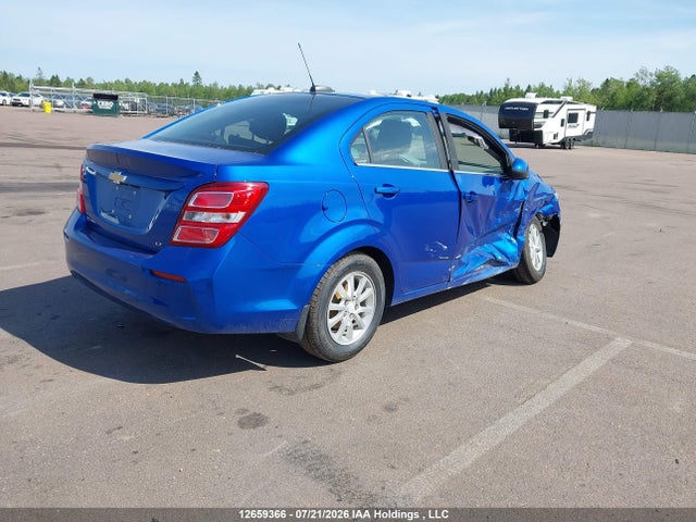 2018 Chevrolet Sonic Lt Auto მანქანა იყიდება აუქციონზე, vin: 1G1JD5SH2J4129689, აუქციონის ნომერი: 12659366