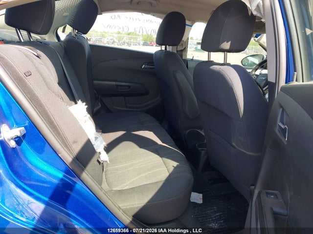 2018 Chevrolet Sonic Lt Auto მანქანა იყიდება აუქციონზე, vin: 1G1JD5SH2J4129689, აუქციონის ნომერი: 12659366