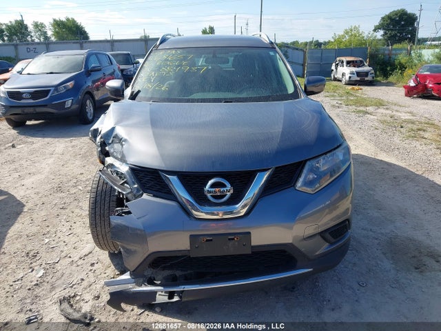 12681657 :رقم المزاد ، 5N1AT2MV3GC884937 vin ، 2016 Nissan Rogue S/sl/sv مزاد بيع