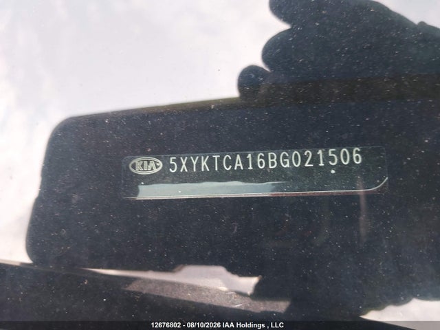Продажа на аукционе авто 2011 Kia Sorento Lx, vin: 5XYKTCA16BG021506, номер лота: 12676802