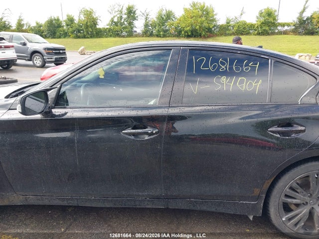 Aukcja sprzedaży 2019 Infiniti Q50 Luxe/sport/signature Edition, vin: JN1EV7AR0KM594004, numer aukcji: 12681664