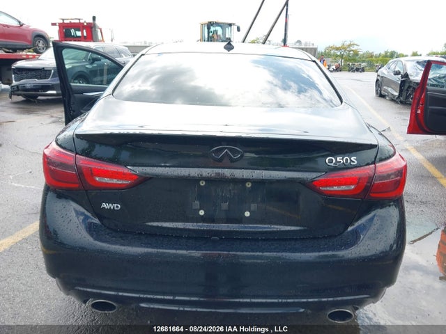 Aukcja sprzedaży 2019 Infiniti Q50 Luxe/sport/signature Edition, vin: JN1EV7AR0KM594004, numer aukcji: 12681664