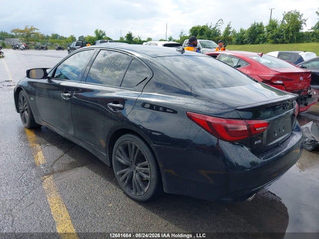 Aukcja sprzedaży 2019 Infiniti Q50 Luxe/sport/signature Edition, vin: JN1EV7AR0KM594004, numer aukcji: 12681664