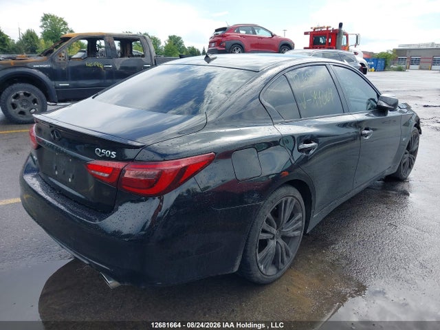 Aukcja sprzedaży 2019 Infiniti Q50 Luxe/sport/signature Edition, vin: JN1EV7AR0KM594004, numer aukcji: 12681664