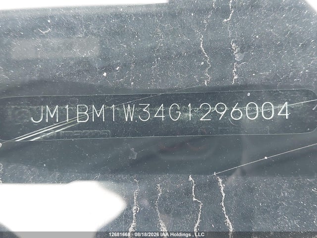 Aukcja sprzedaży 2016 Mazda 3 Touring, vin: JM1BM1W34G1296004, numer aukcji: 12681668