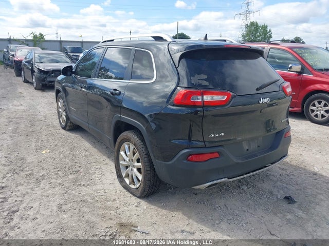 2016 Jeep Cherokee Limited მანქანა იყიდება აუქციონზე, vin: 1C4PJMDS1GW144050, აუქციონის ნომერი: 12681683