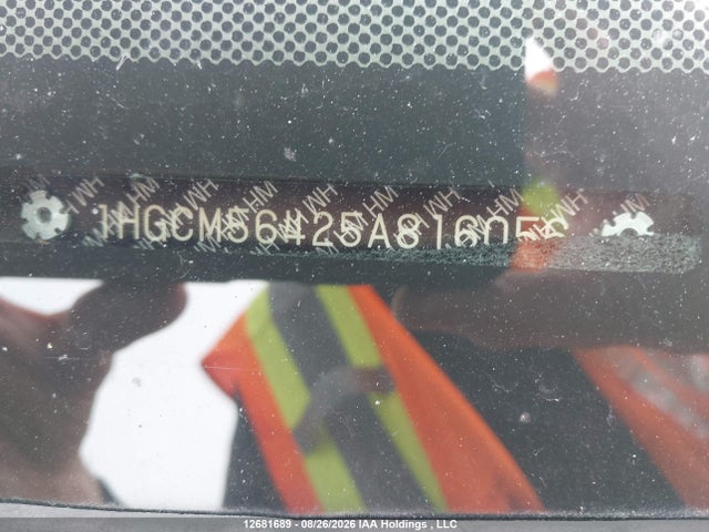 Aukcja sprzedaży 2005 Honda Accord Lx-g, vin: 1HGCM56425A816056, numer aukcji: 12681689