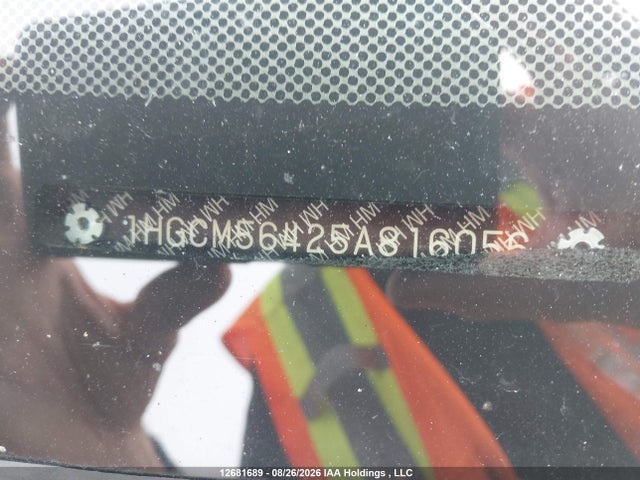Aukcja sprzedaży 2005 Honda Accord Lx-g, vin: 1HGCM56425A816056, numer aukcji: 12681689