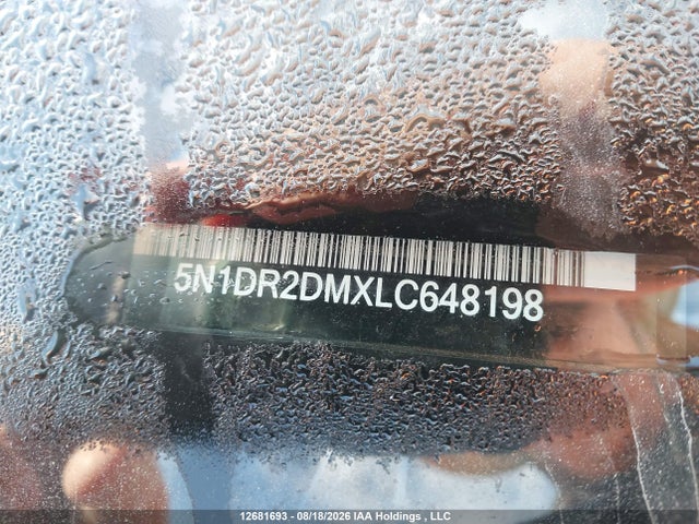 Aukcja sprzedaży 2020 Nissan Pathfinder, vin: 5N1DR2DMXLC648198, numer aukcji: 12681693