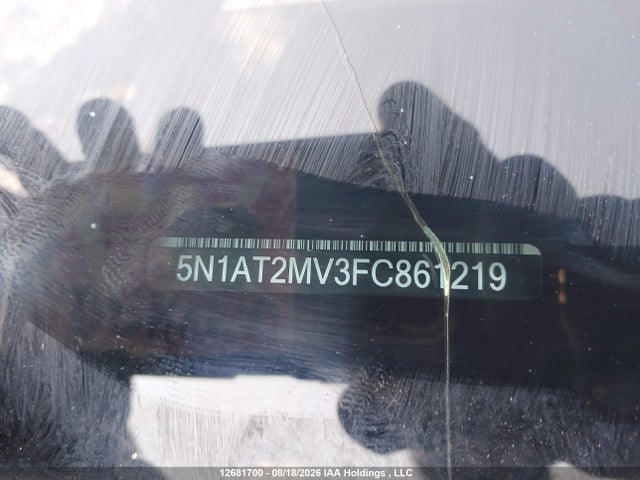 2015 Nissan Rogue S/sl/sv მანქანა იყიდება აუქციონზე, vin: 5N1AT2MV3FC861219, აუქციონის ნომერი: 12681700