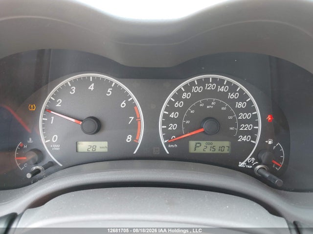 Aukcja sprzedaży 2009 Toyota Corolla S/le/xle, vin: 2T1BU40E39C044786, numer aukcji: 12681705
