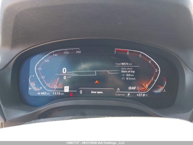 12681737 :رقم المزاد ، 5UXTY5C02LLT32733 vin ، 2020 Bmw X3 Xdrive30i مزاد بيع