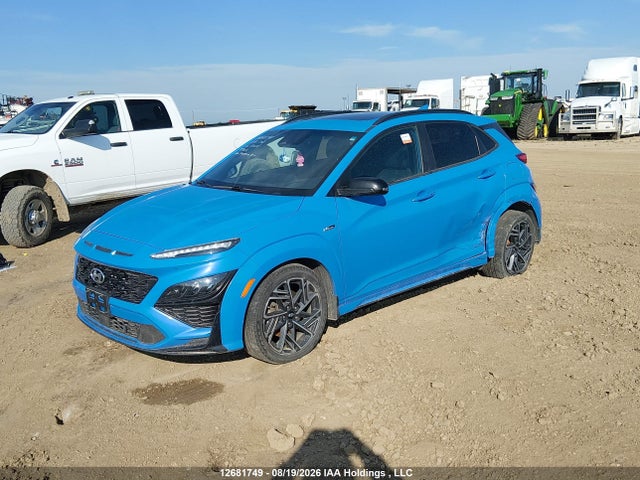 Hyundai Kona Limited 2022 KM8K5CA34NU793612 Image 2