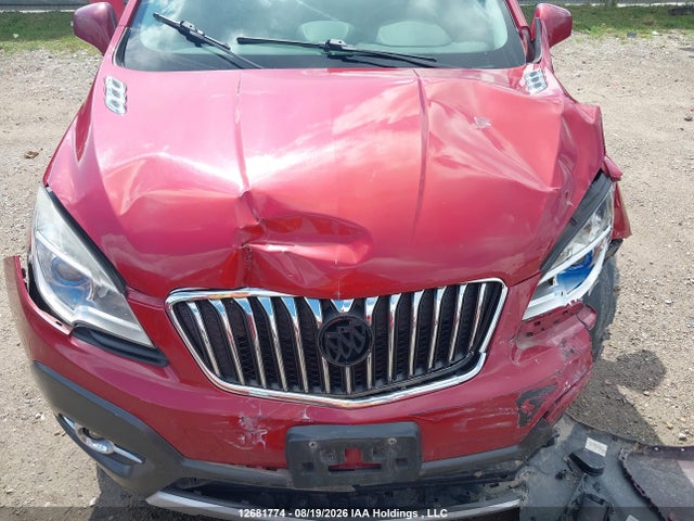 Продажа на аукционе авто 2013 Buick Encore Leather, vin: KL4CJGSB5DB179996, номер лота: 12681774