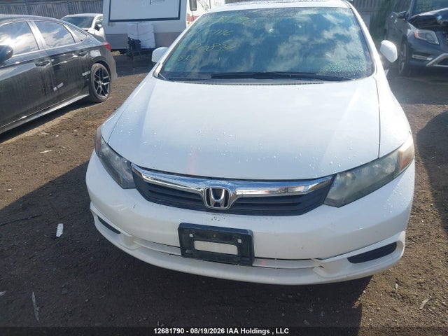 12681790 :رقم المزاد ، 2HGFB2F91CH120834 vin ، 2012 Honda Civic Exl مزاد بيع